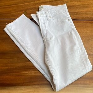J. Crew denim jeans. 9” high rise toothpick